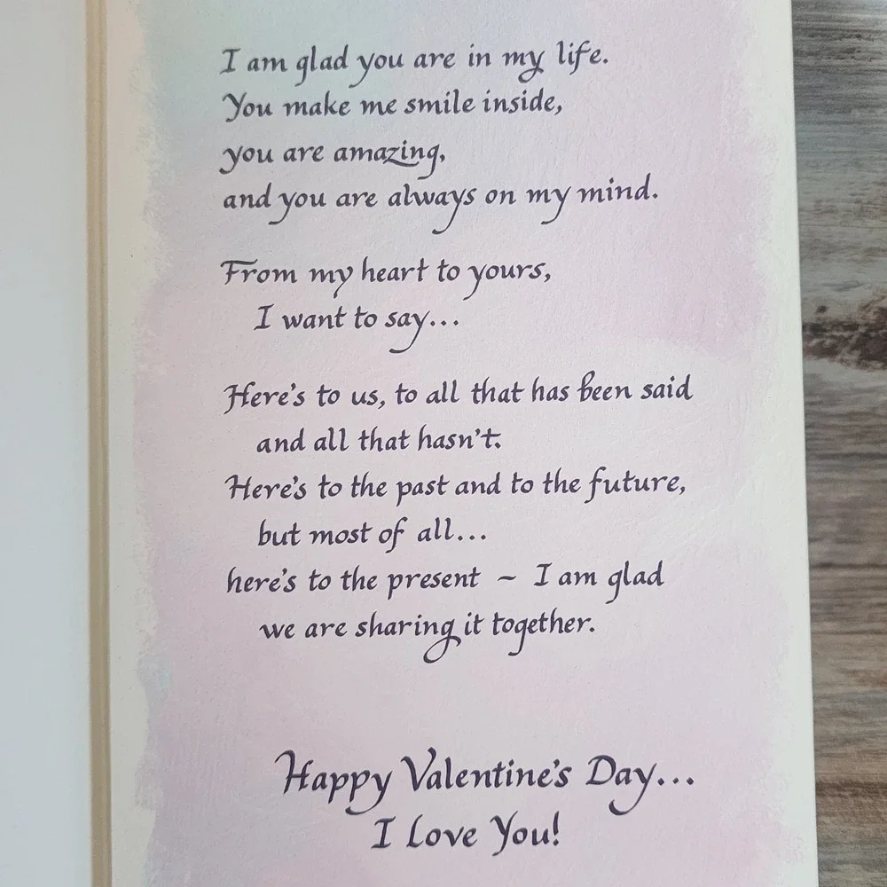 Blue Mountain Arts Valentines Day Card Straight From My Heart Romantic Poetry